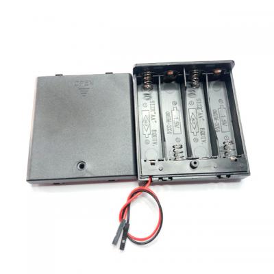 4 Pieces AA Battery Case