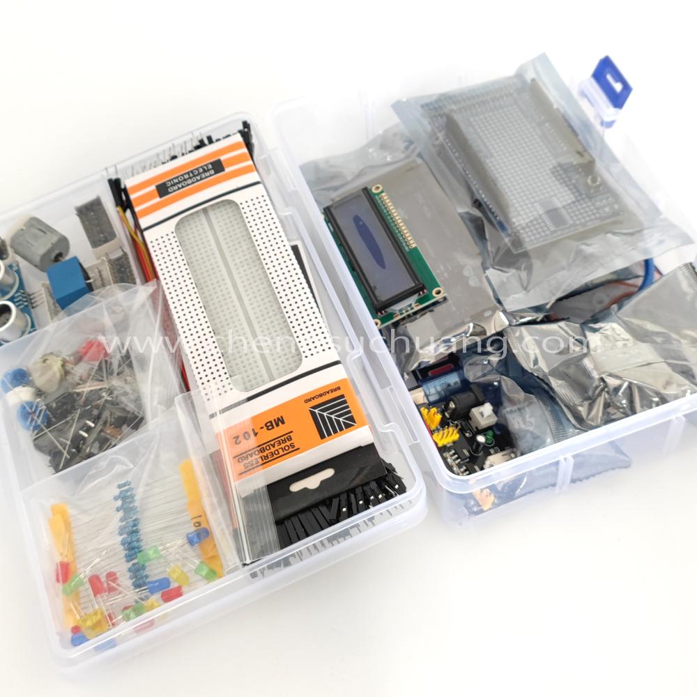 MEGA 2560 Starter Kits LCD1602 Servo Motor Development Board for Arduino MEGA2560 Learner Kits