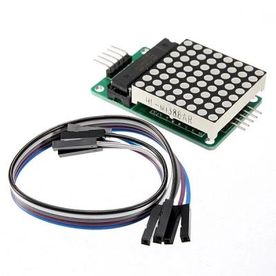 MAX7219 Dot Matrix Module MCU LED Control Module Kit for Arduino