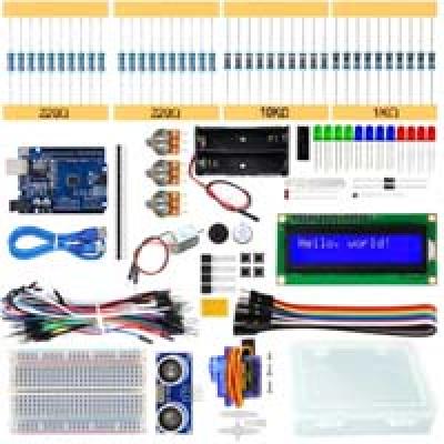 Mixly Programming Starter Kits for UNO R3 Development Board Compatible with Arduino IDE