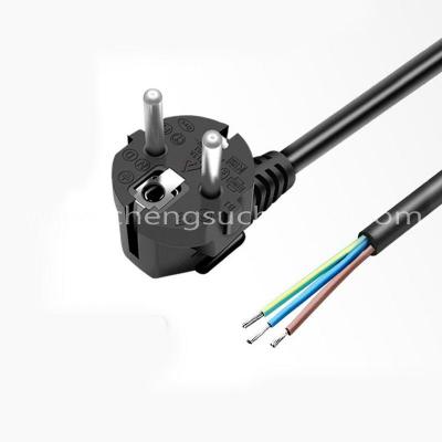 Customized Euro US AU Pin Certified Machine AC Power Cable
