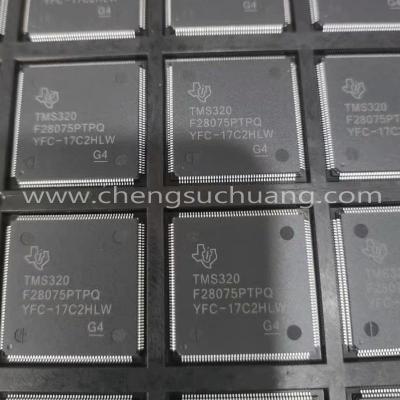 TI IC MCU Chip TMS320F28075PTPQ