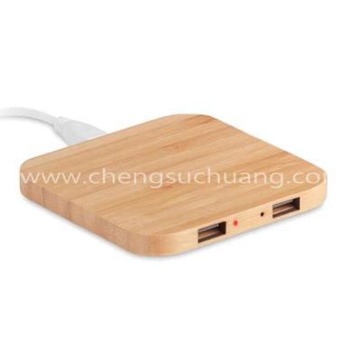 Wood Material 10W 15Watts Wireless Charger Pad