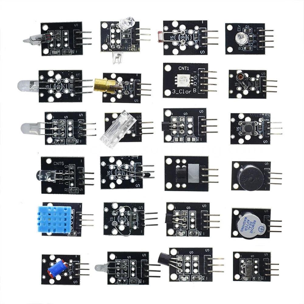 45 In 1 Sensor Module Board Starter Kits Upgrade Version For Arduino UNO R3 MEGA2560 Plastic Box.jpg